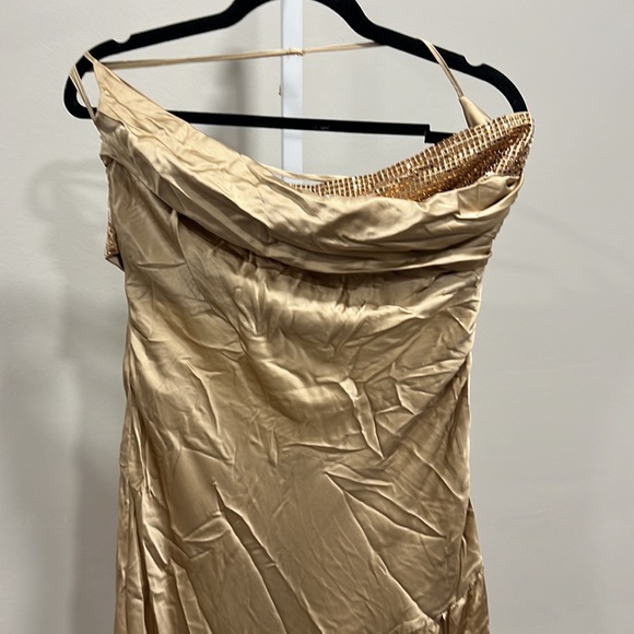 RETROFETE EMERY EMBELLISHED SILK DRESS large - Picture 14 of 14